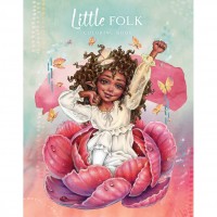 Little Folk spalvinimo knyga Blue Angel